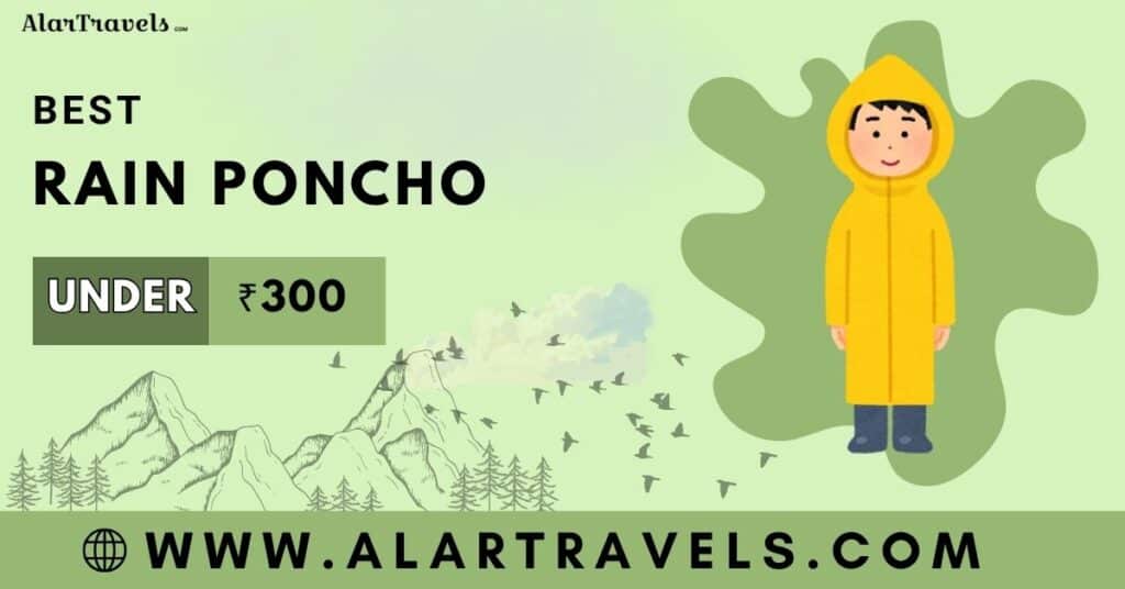 Rain Poncho for Men & Women 4 Best Rain Ponchos Under ₹300