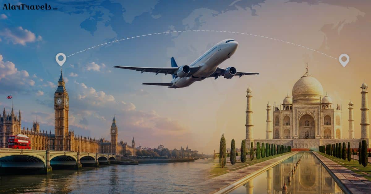 UK to India Flight Time Routes, Airlines & Travel Tips