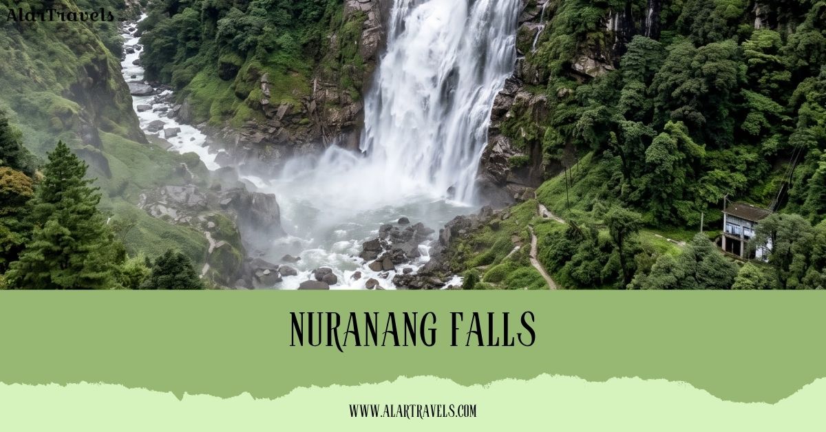 Nuranang Falls near Jang on the route to Tawang