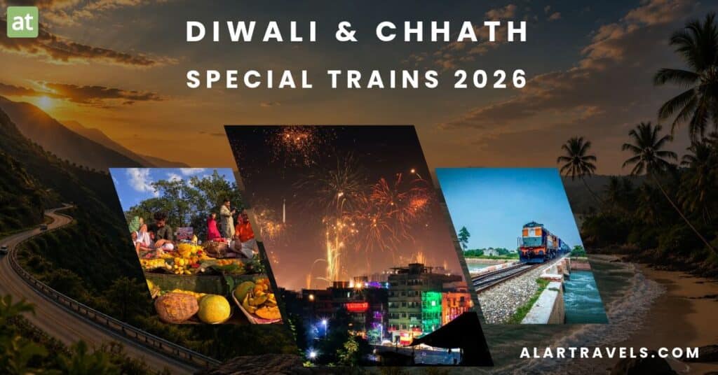 Diwali and Chhath special trains 2026 in India